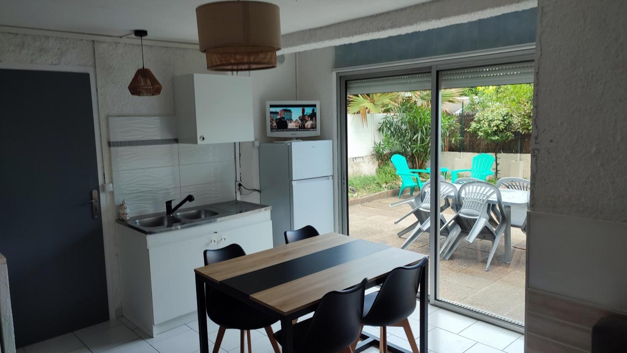 T2 Rdc Avec Jardin, Cap D'Agde, Secteur Falaise, 100 M Plage, Clim, Wifi, Parking Exterior photo